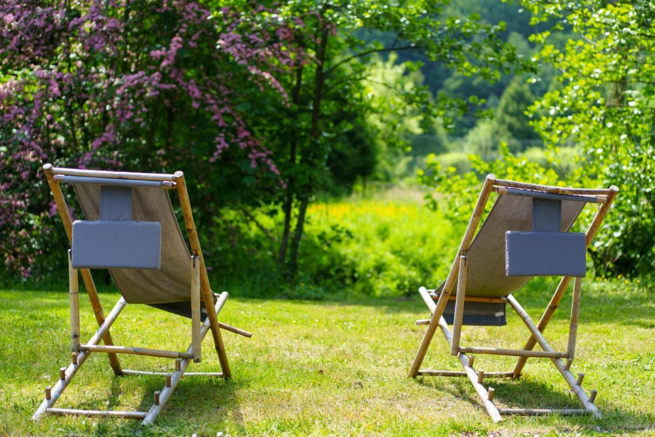 Hotel Les Jardins De La Molignee Dinant Kültér fotó