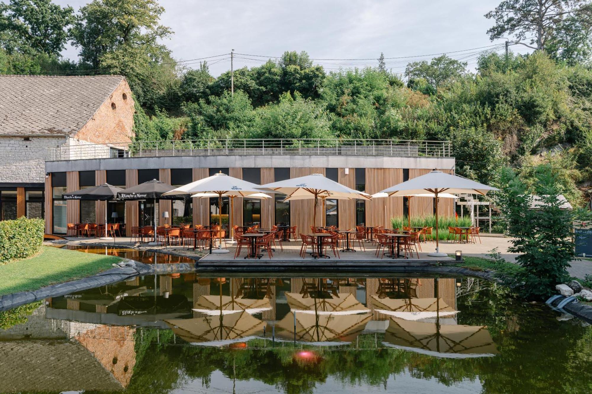 Hotel Les Jardins De La Molignee Dinant Kültér fotó